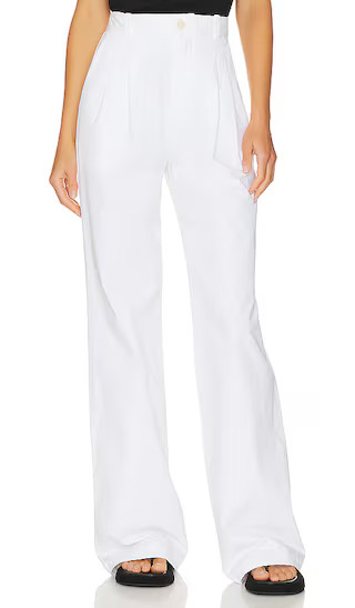 Flavie Pant in White | Revolve Clothing (Global)