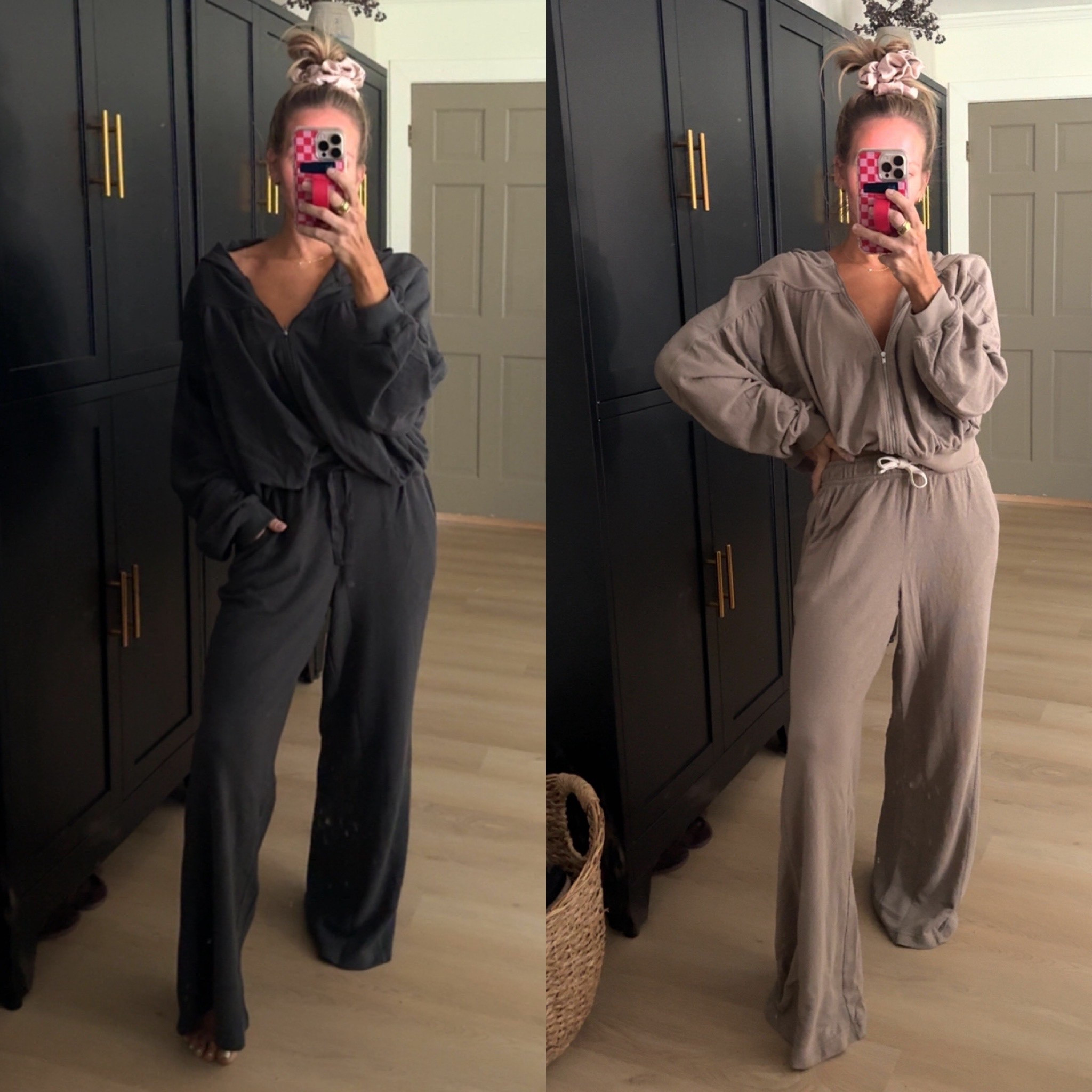 Cozy little lounge sets from @aerie. 
I’m wearing a small in both the top and bottom but I would prefer an XS in the top.

#LTKSaleAlert