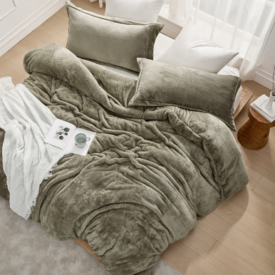 Dam Bae, She Thick - Coma Inducer® Duvet Cover Set - Silver Sage | Coma Inducer