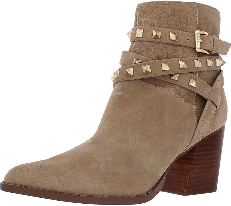 Steve Madden Womens Conran Embellished Pointed Toe Ankle Boots | Amazon (US)