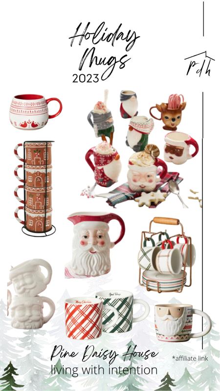 Christmas mugs
Walmart
Target
Anthropologie 
Pottery Barn


#LTKSeasonal #LTKhome #LTKHolidaySale