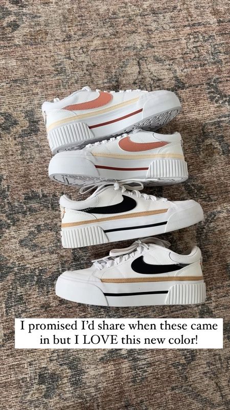 Nike Court legacy lift platform sneakers. Neutral sneakers. Spring sneakers. Travel outfit. Casual outfit. Spring outfit. Athleisure. White sneakers. Shoes are super comfortable for travel + walking but run a smidge big. I suggest sizing down *half a size* like I did + reviews agree!

#LTKtravel #LTKshoecrush #LTKfindsunder100