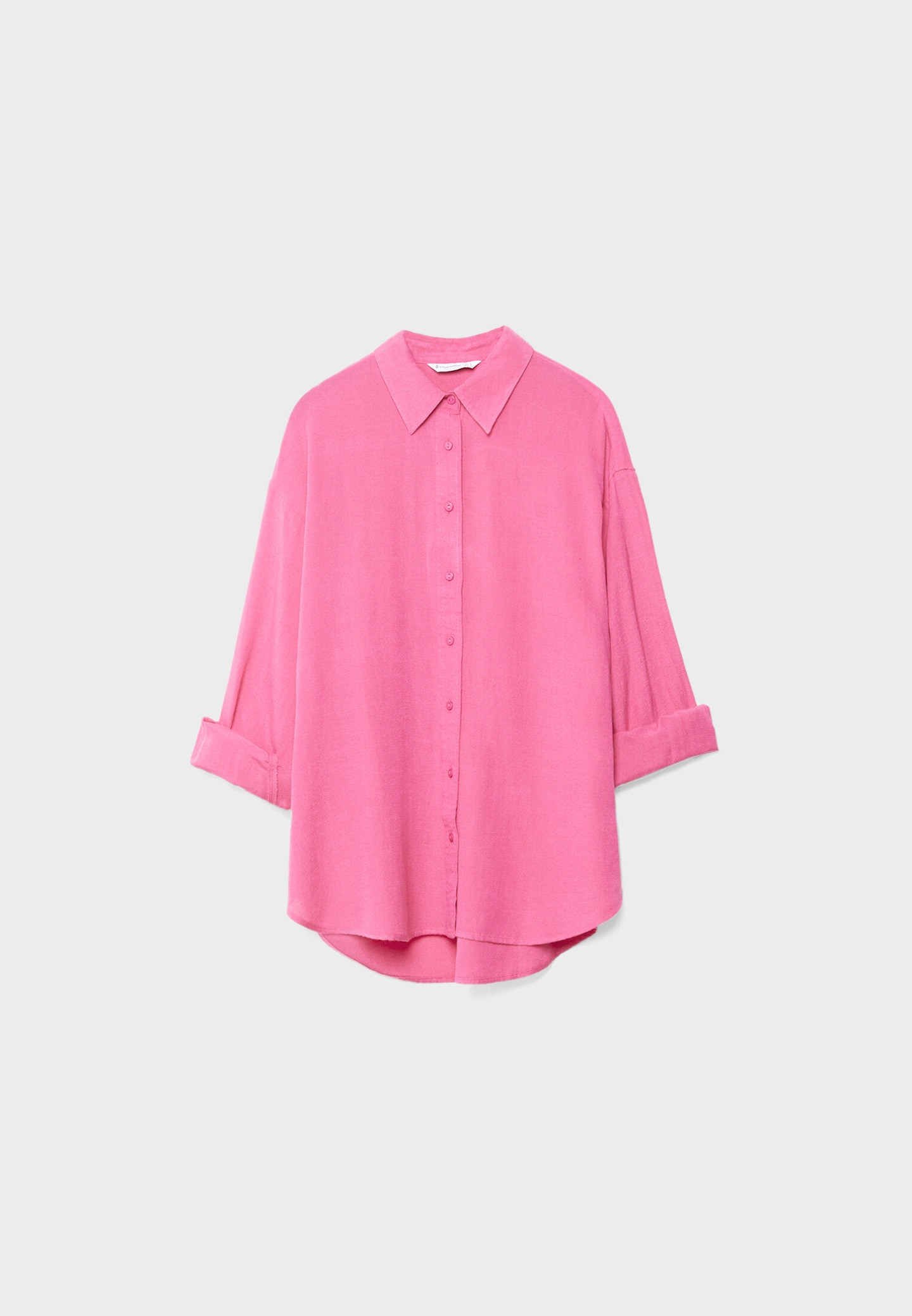 Linen blend shirt - Women's Shirts & Blouses | Stradivarius United Kingdom | Stradivarius (UK)
