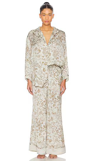 Dreamy Days Pajama Set in Earth Combo | Revolve Clothing (Global)