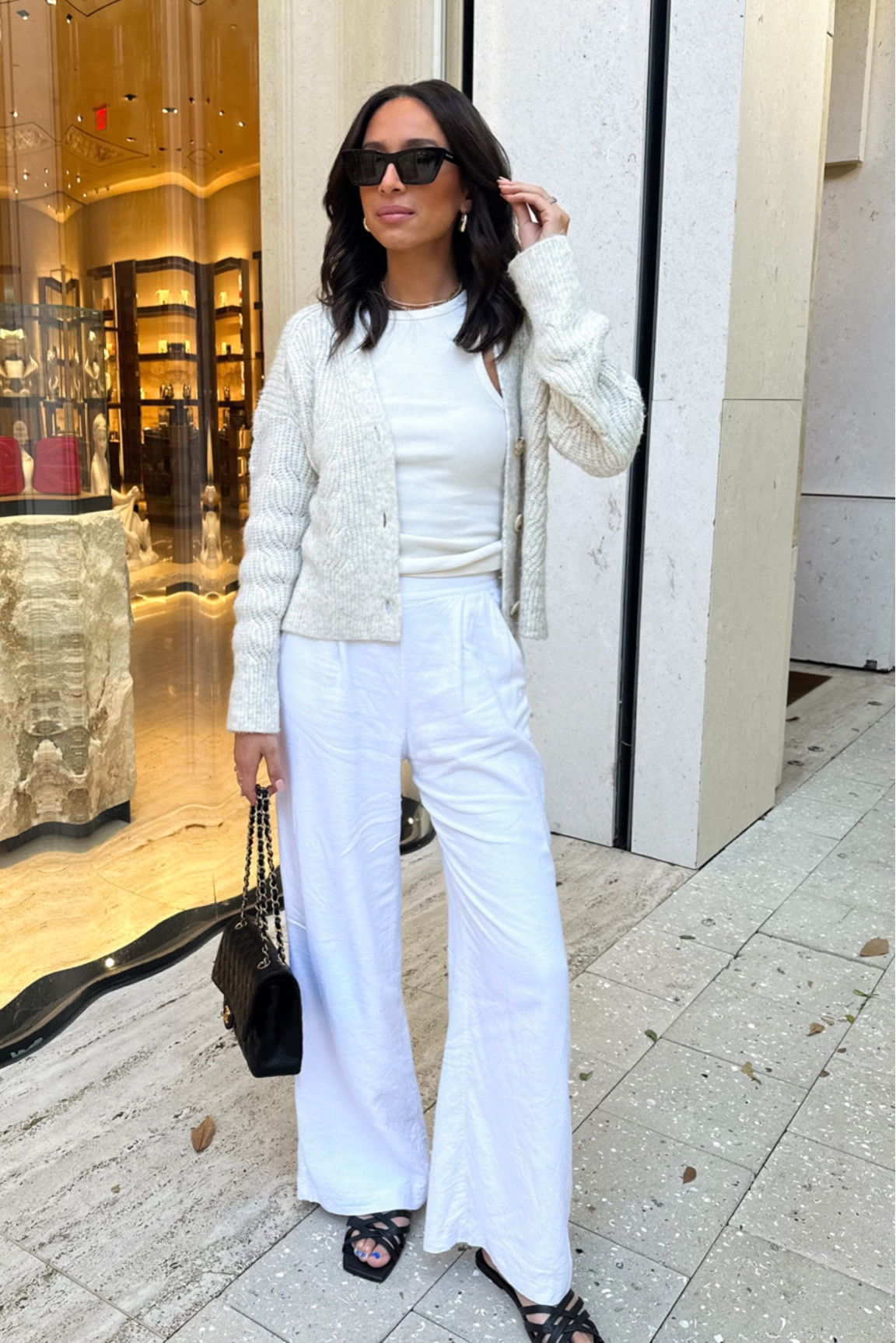 Code AFNENA to save 20% off on Abercrombie thru 1/16! XS tank, S cardigan, S long white linen pants 

#LTKsalealert #LTKstyletip #LTKunder100