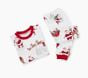 Heritage Santa Organic Pajama Set | Pottery Barn Kids | Pottery Barn Kids