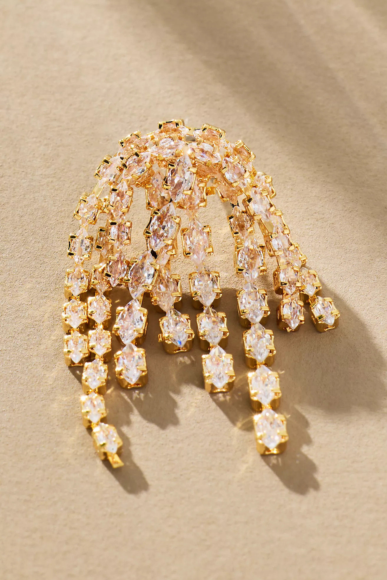 Small Firework Crystal Drop Earrings | Anthropologie (US)