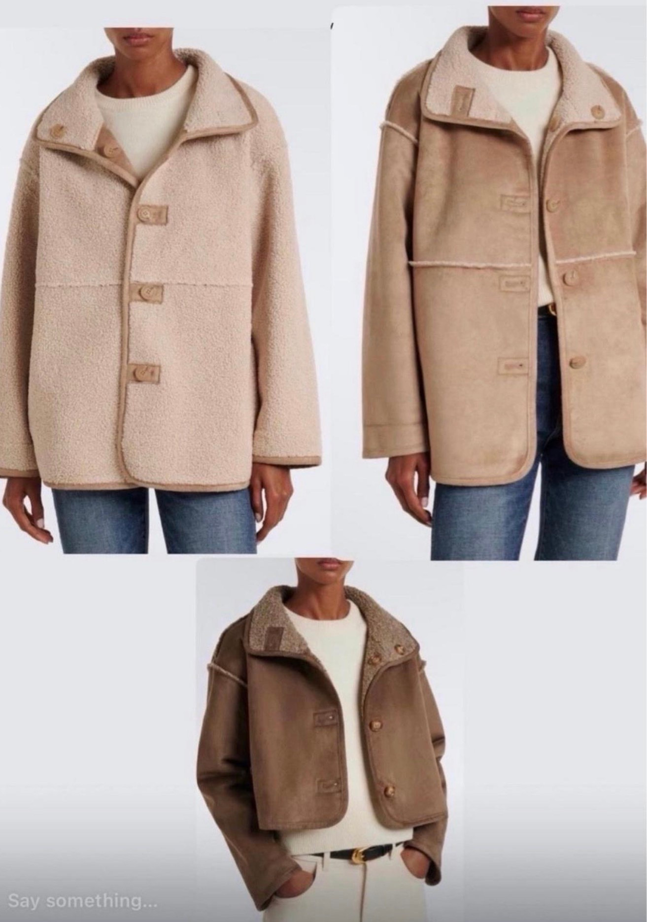 Shearling coats

#LTKootd