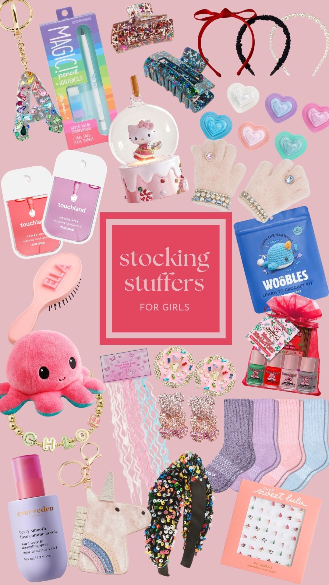 The cutest stocking stuffers for girls- whether she’s girly or sporty, into gems or makeup, we’ve got you covered! 

#LTKGiftGuide #LTKHoliday #LTKKids