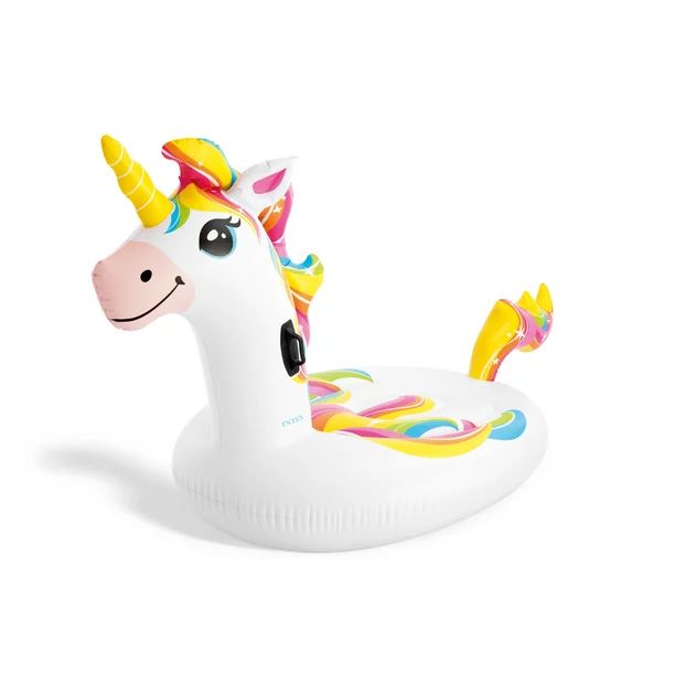 Intex Mega Unicorn Island Pool Float that is 106 inches Long by 55 inches wide and 55 inches high... | Walmart (US)
