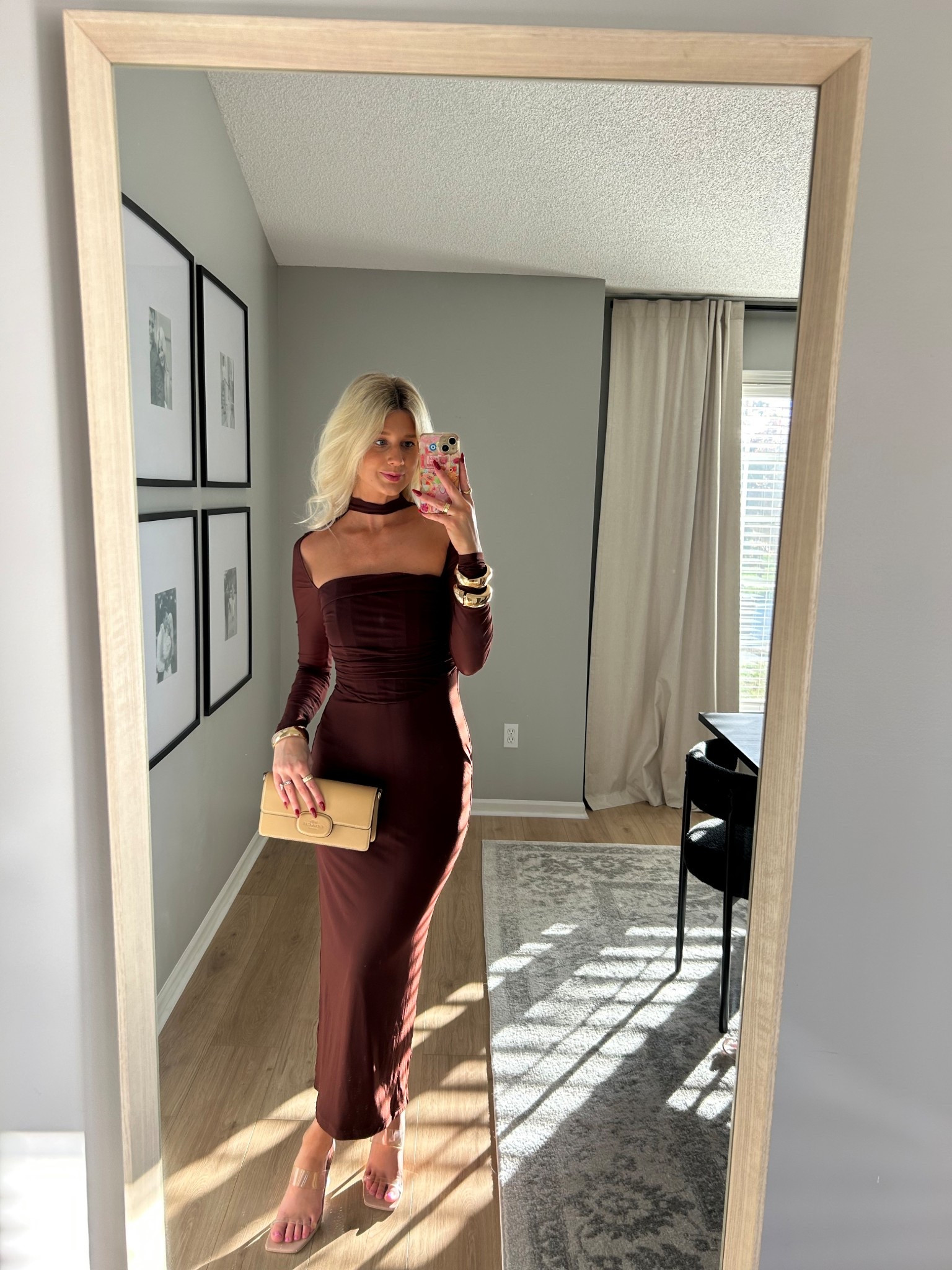 a moment for this Amazon brown corset maxi dress 🤩 Love the sheer sleeves and neckline detail. Wearing size small. Perfect for a fall wedding, date night or holiday event. 



#LTKStyleTip #LTKWedding #LTKFindsUnder100