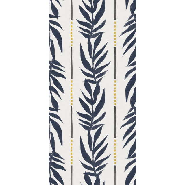 Drew Barrymore Flower Home Drew Barrymore Flower Home Navy Vintage Palm Peel and Stick Wallpaper ... | Walmart (US)