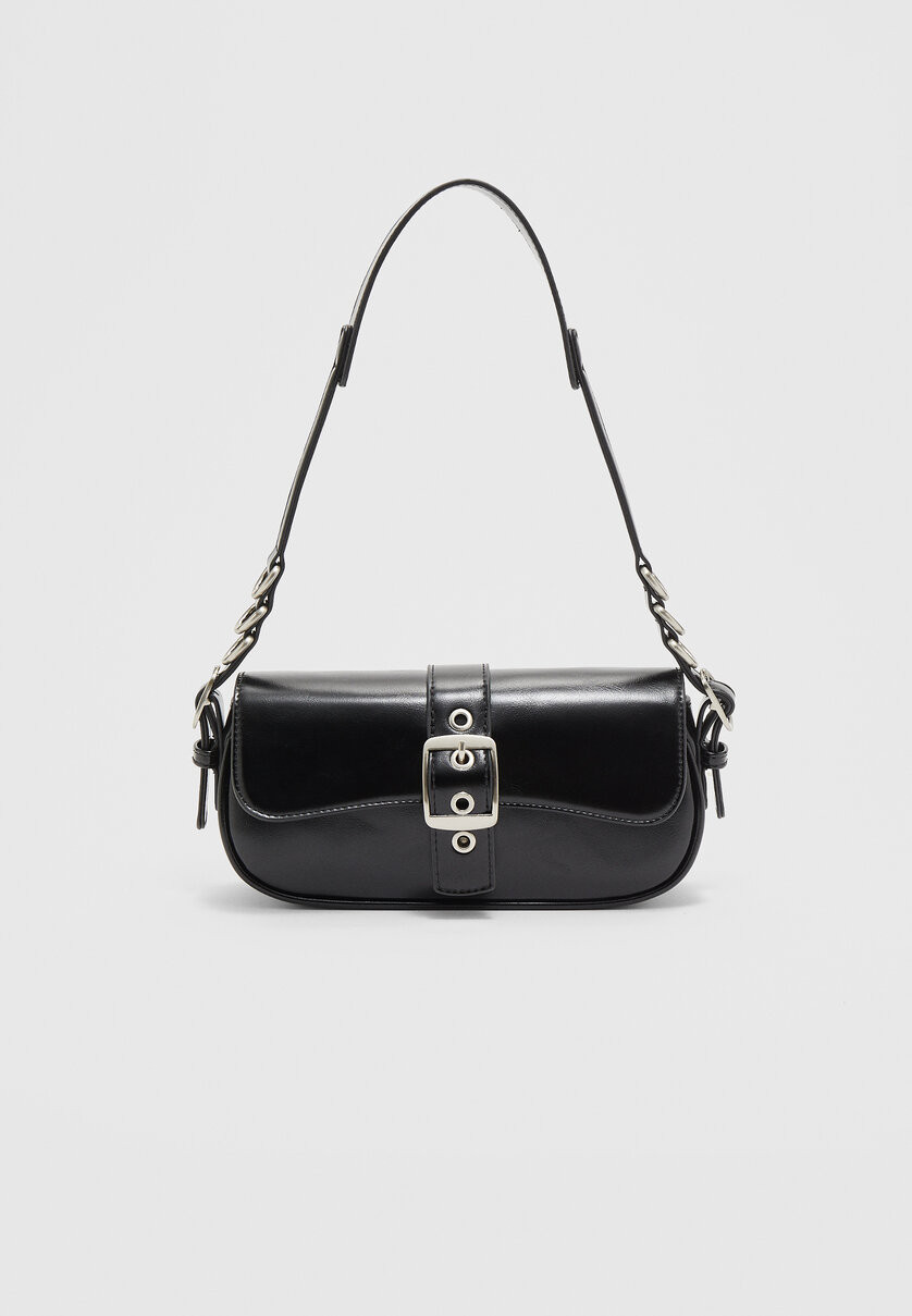 Shoulder bag with buckles | Stradivarius (UK)