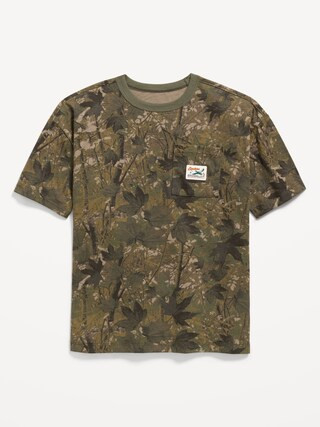 Short-Sleeve Oversized Pocket T-Shirt for Boys | Old Navy | Old Navy (US)