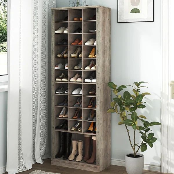 33 Pair Shoe Storage Cabinet | Wayfair North America
