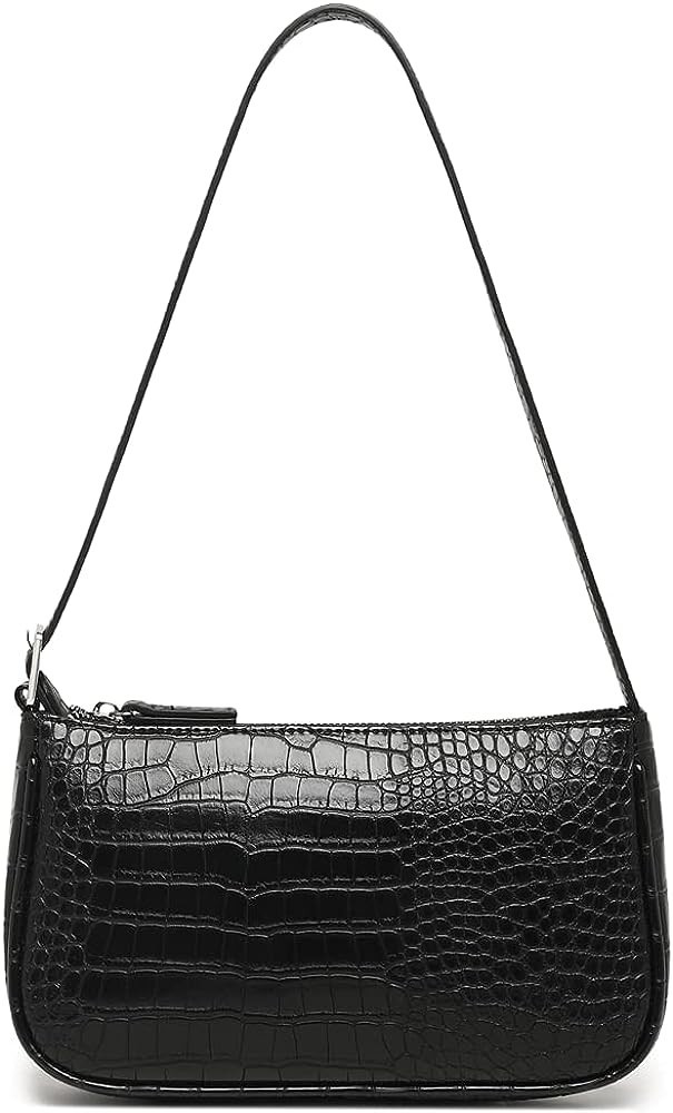 WSRYDJDL Small Purse for Women, Adjustable Shoulder Bags Crocodile Pattern Clutch Purse with Zipp... | Amazon (US)