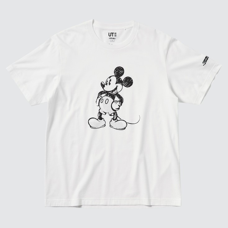 MONOCHROME MICKEY MOUSE ART BY JOSHUA VIDES UT (SHORT-SLEEVE GRAPHIC T-SHIRT) | UNIQLO (US)