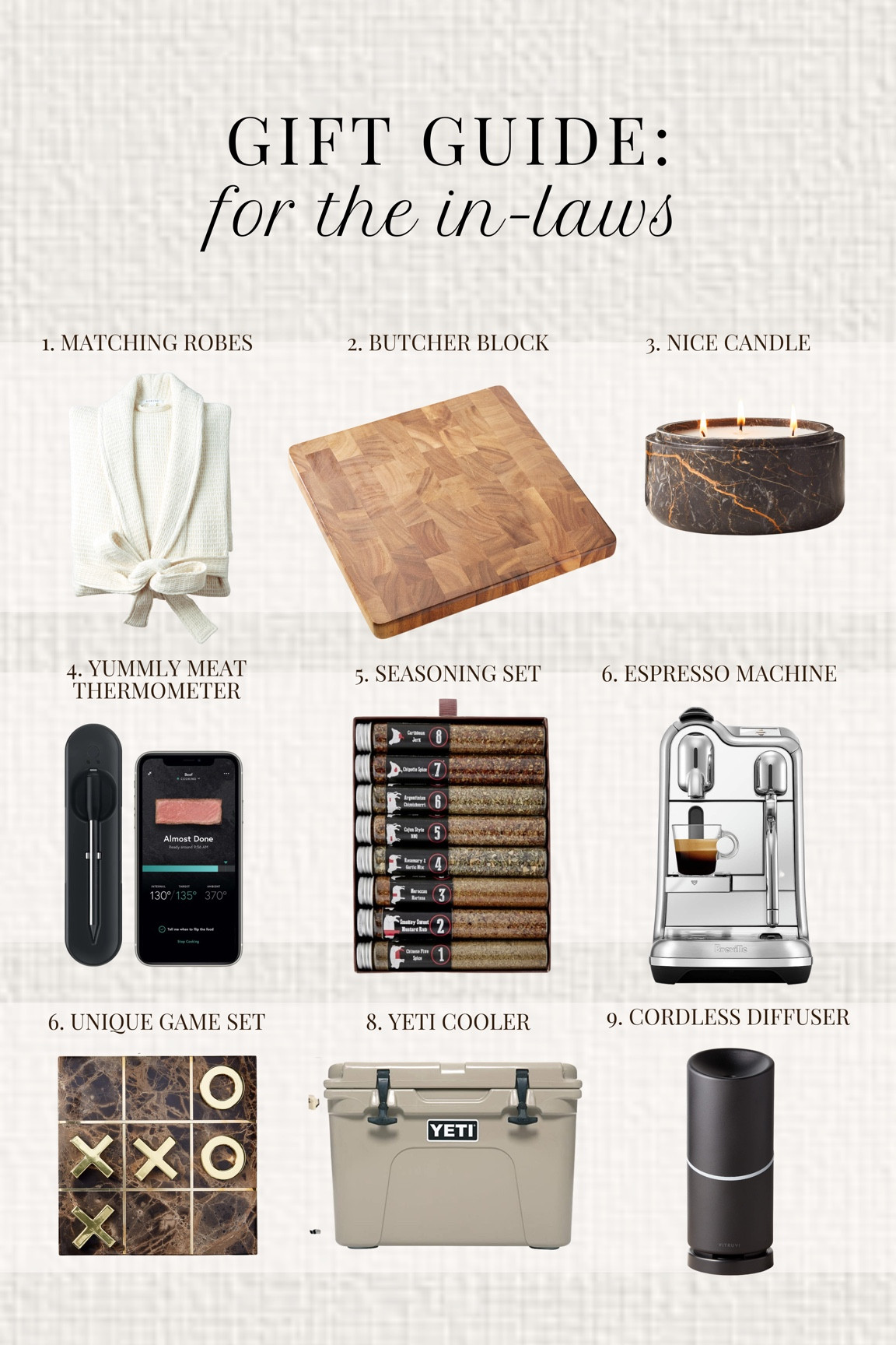 Gift ideas for in-laws! LAURENL10 saves you 10% on the Yummly Thermometer 

#LTKGiftGuide #LTKfamily #LTKHoliday