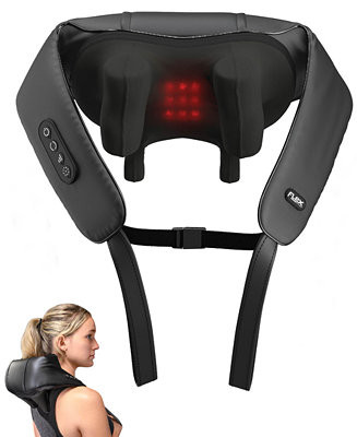 Flex Fitness ShiatsuPro Heated Cordless Shiatsu Back and Neck Massager | Macy's