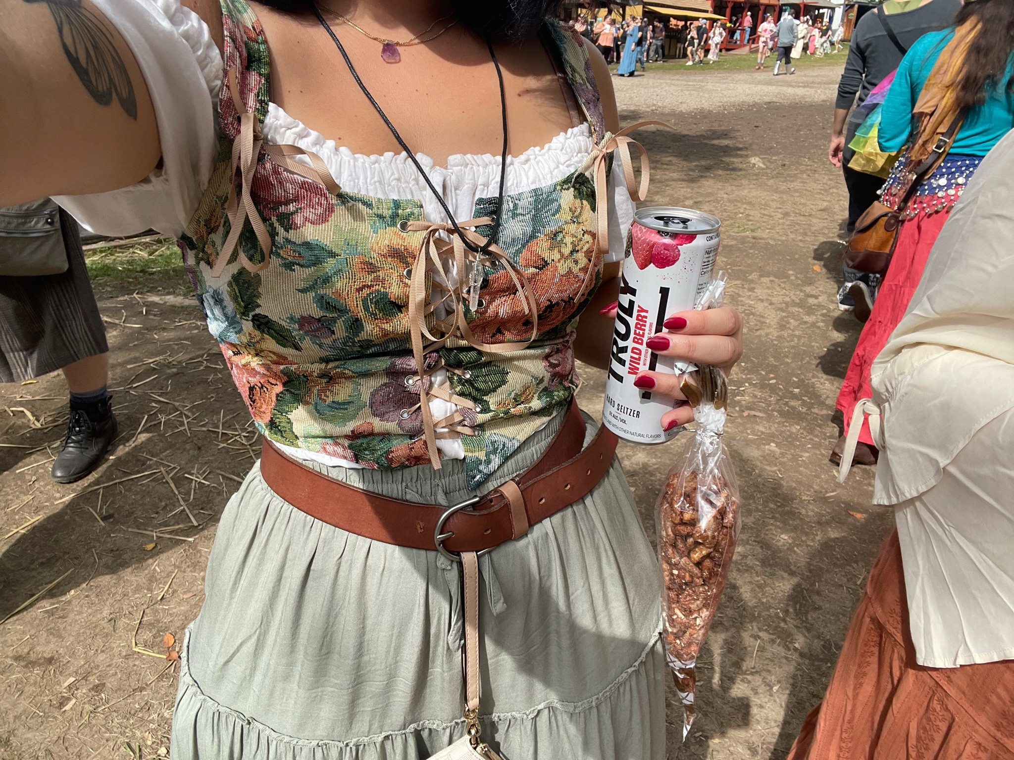 Corset fit! It was surprisingly comfortable! Not super rigid. It did the job! My friend wore the butterfly one and they fit great

#LTKxPrime #LTKstyletip