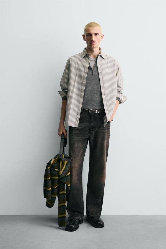 HEMD RELAXED FIT STREIFEN | Zara DE