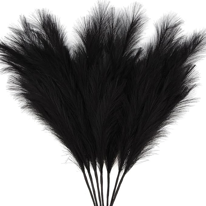 ZIFTY 7-Pcs 38"/3.1FT Faux Pampas Grass Large Tall Fluffy Artificial Fake Flower Boho Decor Bulru... | Amazon (US)