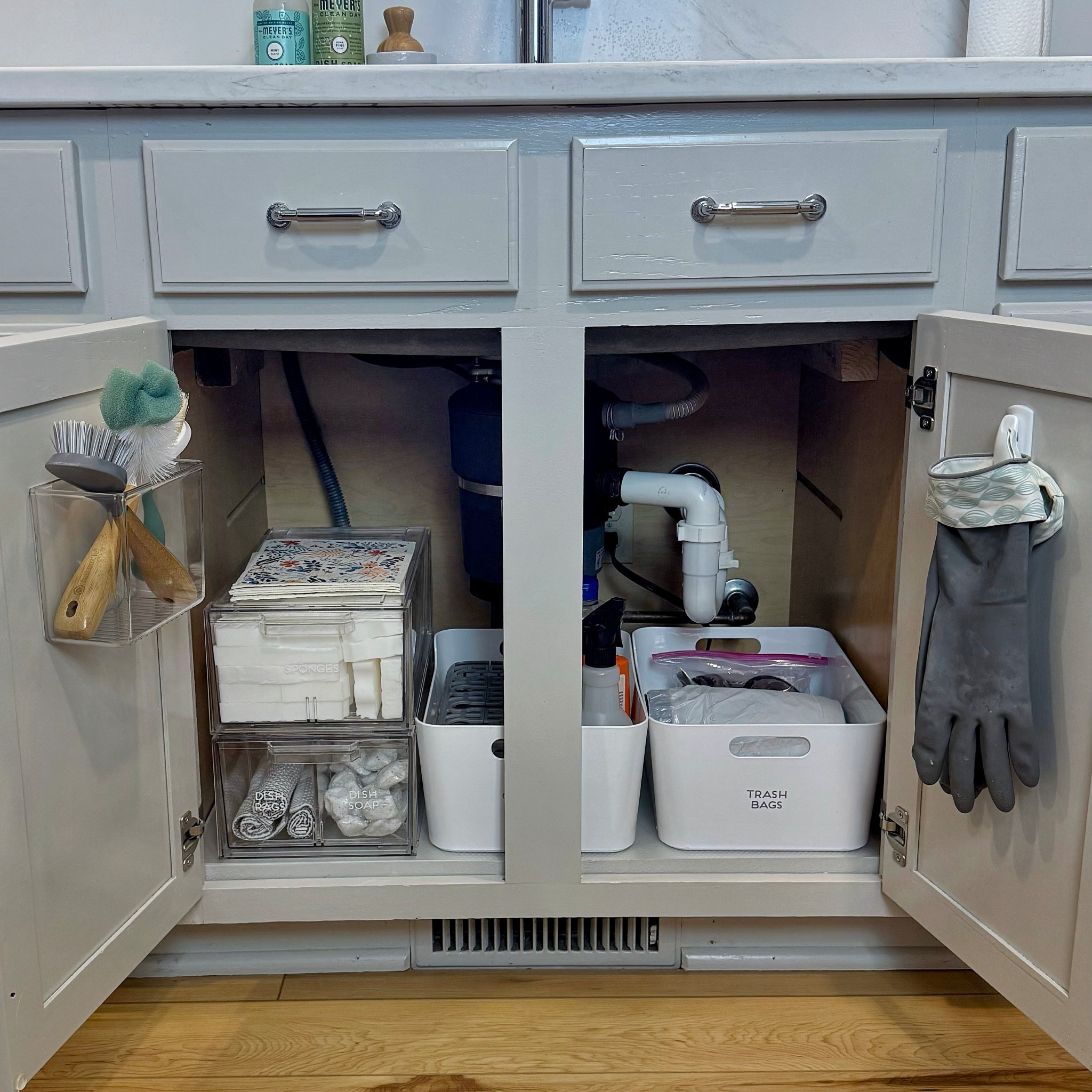 Under Kitchen Sink Organizationn

#LTKHome