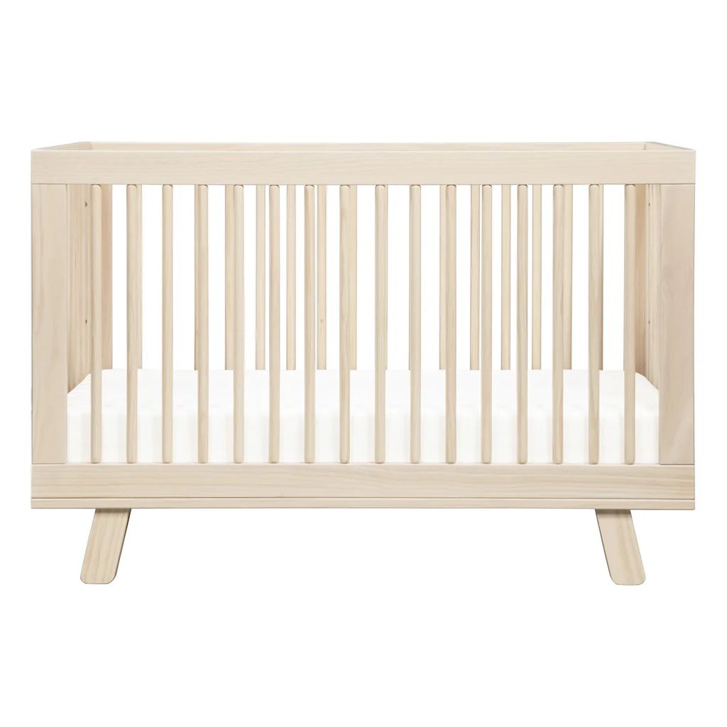 Hudson 3-in-1 Convertible Crib with Toddler Bed Conversion Kit - Washed Natural | Project Nursery