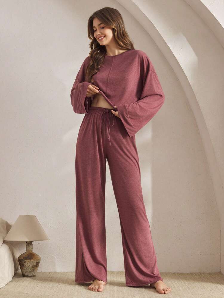 Conjunto de pantalón y top | SHEIN