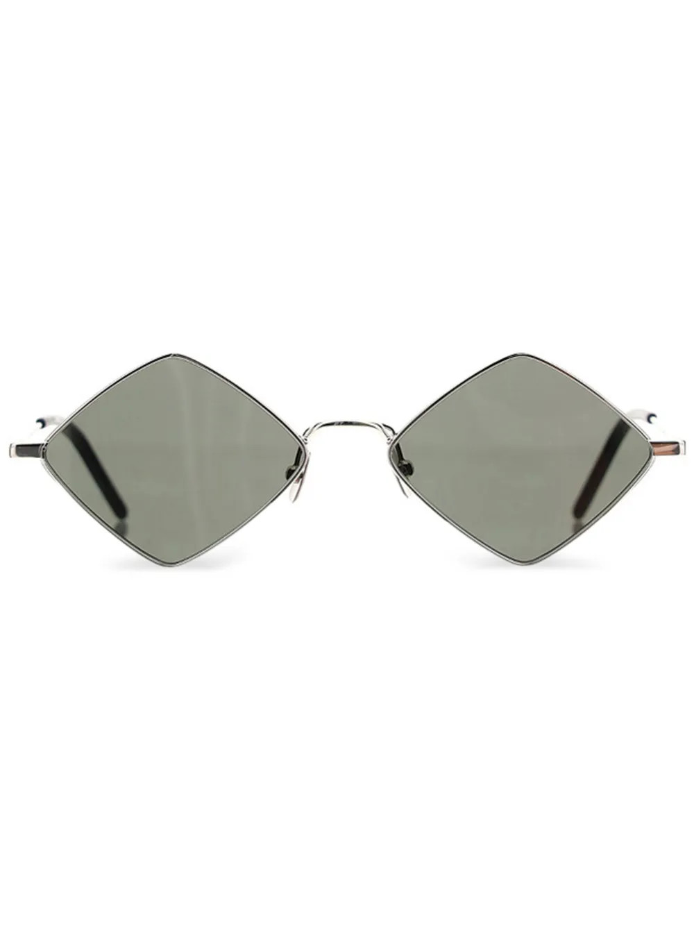 Saint Laurent Eyewear diamond-frame sunglasses - Black | Farfetch Global