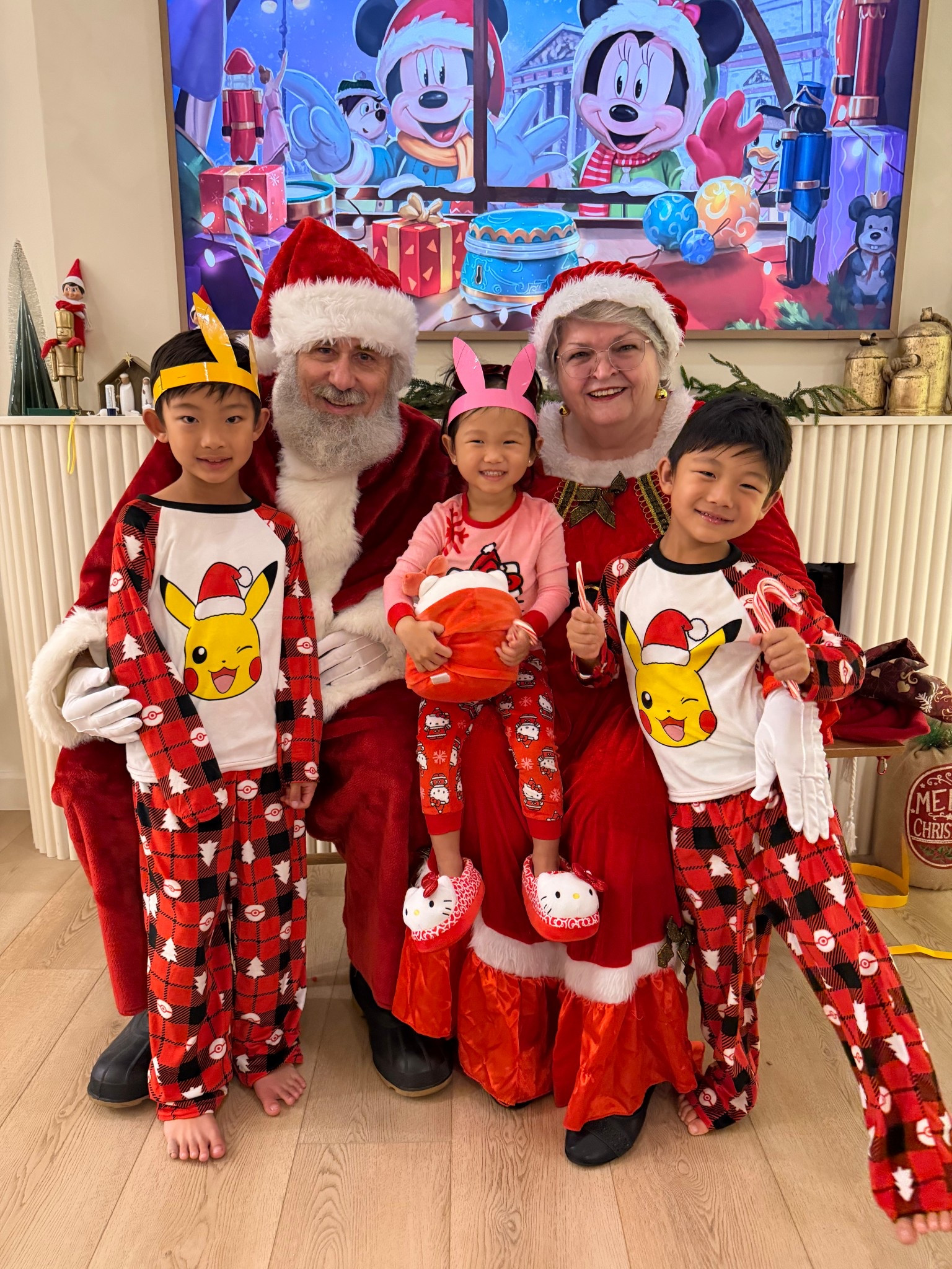 Christmas pokemon and Hello Kitty soft pajamas! Comes with socks  

#LTKHoliday #LTKKids #LTKGiftGuide