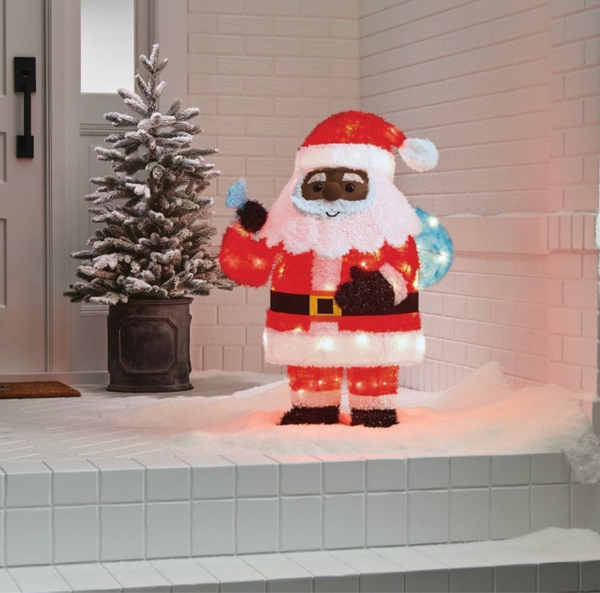 Tinsel Lit Santa at Target #blacksantaexists

#LTKunder100 #LTKHoliday #LTKSeasonal