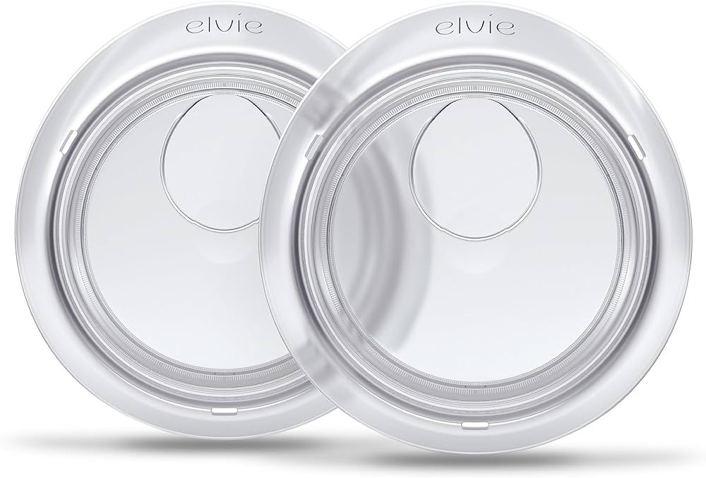 Elvie Catch Milk Collection Shells | Set of Two Discreet Leak-Protection Silicone Cups, Reuse You... | Amazon (US)