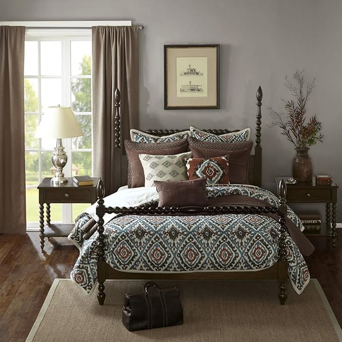 Madison Park Signature Beckett Beckett Queen Bed | Amazon (US)