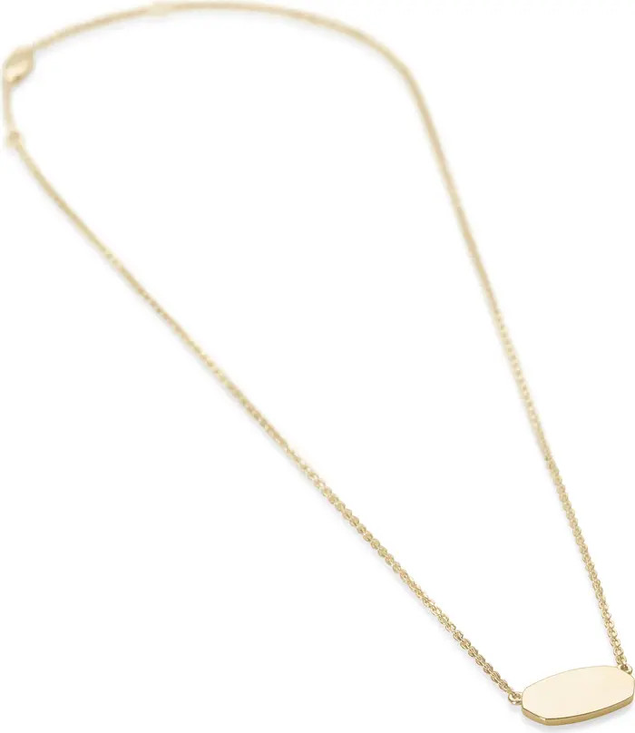 Kendra Scott Elisa 18K Gold Vermeil Short Pendant Necklace | Nordstrom | Nordstrom