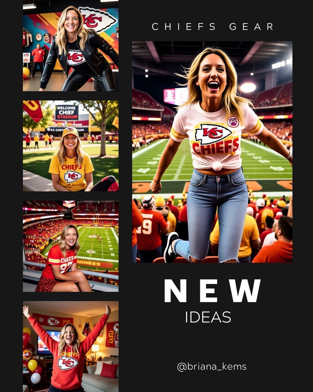 Chiefs game day gear ideas! ❤️💛❤️💋#LTKxVICI 

#LTKStyleTip #LTKSeasonal