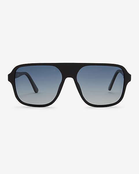 Black Shield Sunglasses | Express