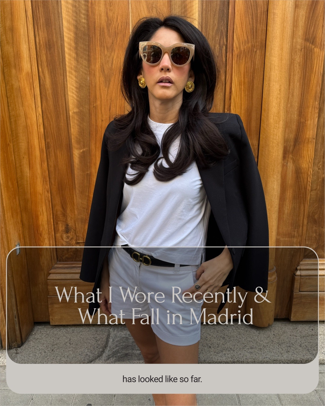 What I Wore Recently and What Fall in Madrid has looked like so far.

Most of my fall wardrobe revolves around plain tops and an extra light layer I wear mostly to complete the look than for actual cover. If you’re in Madrid or Palm Beach you’ll get it. It may still be in the 80s but a girl can only dream autumn has fully arrived so in the meantime I incorporate some fall pieces that do the trick 🍂 When we say weather is finally cooling off we mean that in the early mornings and evenings you may need a layer because the days are still very much warm. I add maxi dresses, shorts and always sunglasses rain or shine. 

On another note, I need to get started on fully unpacking my fall layers aka the blazers, the trench coats, Zara and Mango have great options, think runway but at affordable prices!

#LTKootd #LTKTravel #LTKPetite