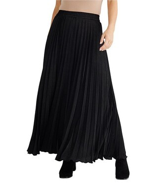 Alias Pleated Maxi Skirt | Dillard's