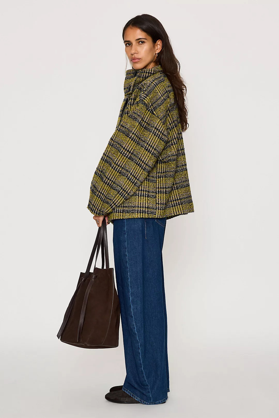 Suede Shopper Tote Bag | Anthropologie (UK)