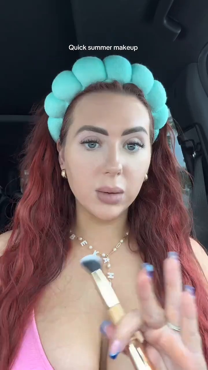 Tarte bronzer and blush stick just launched! #tartecosmetics #tarteblush #tartebronzer #easysummermakeup #ad @tarte cosmetics  

 #LTKgrwm #LTKselfcare #LTKBeauty