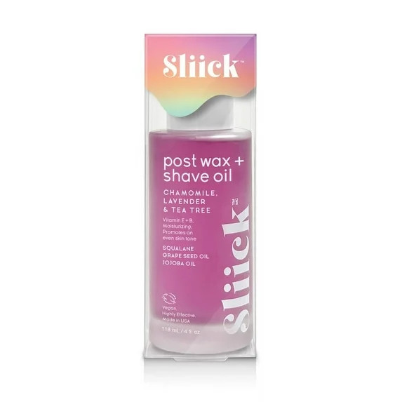 Sliick Post Wax and Shave Oil, Hydrating Aftershave Oil , 4oz | Walmart (US)
