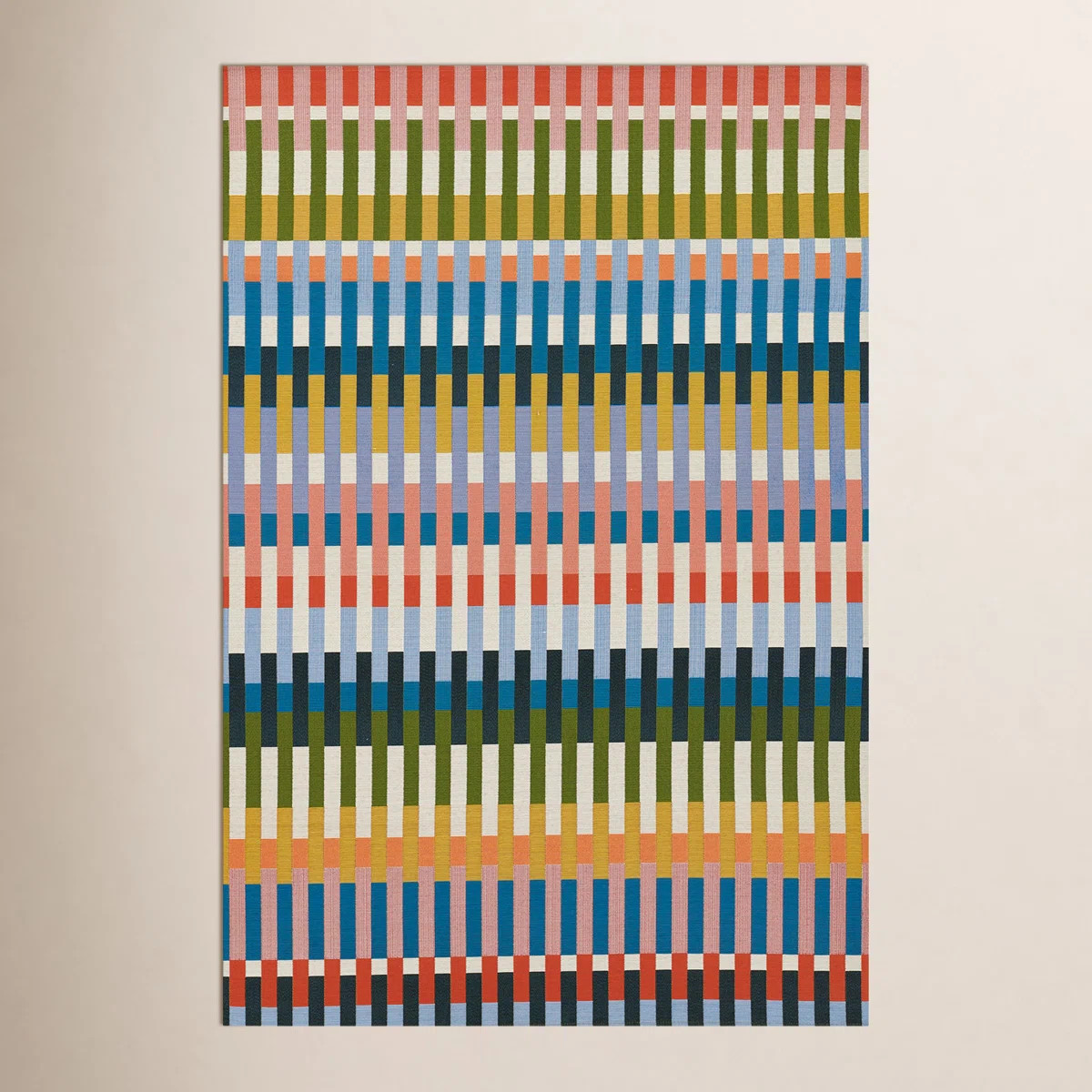 Icon Striped Indoor Outdoor Multi Rug | Wayfair North America