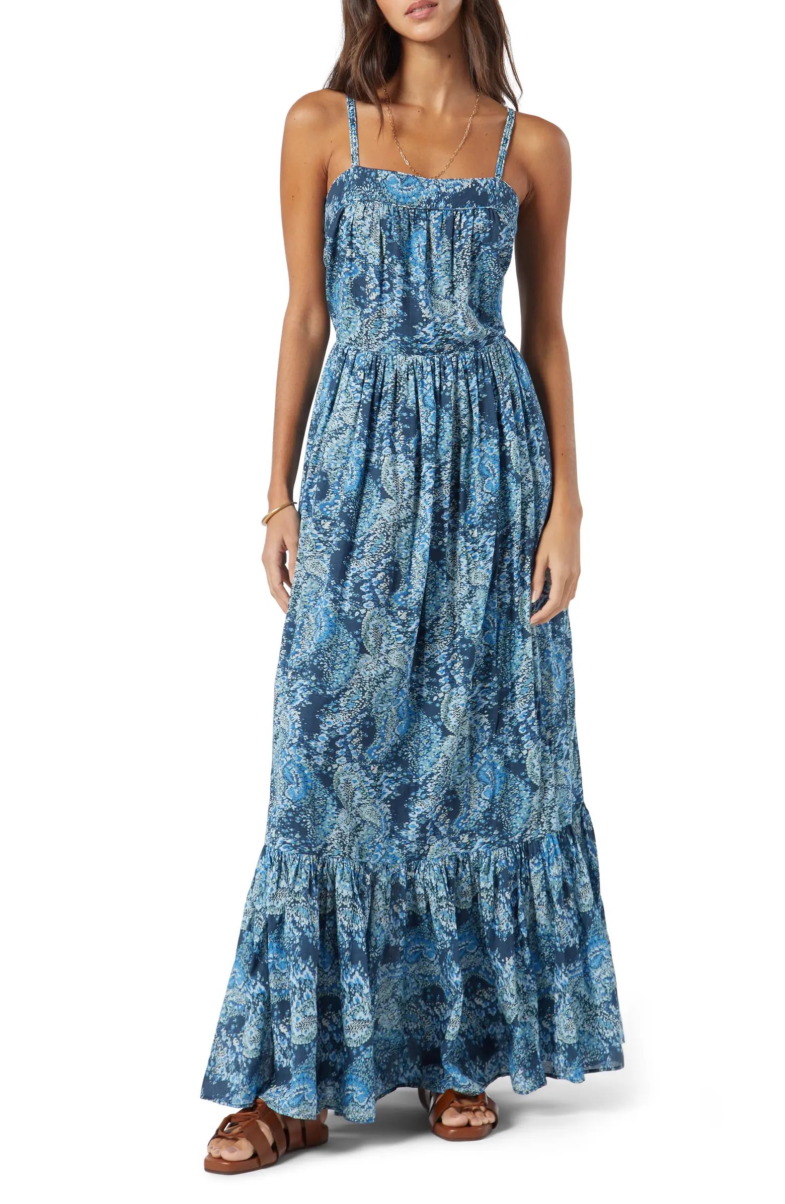 Joie Elissabet Paisley Cotton Maxi Dress | Nordstrom | Nordstrom