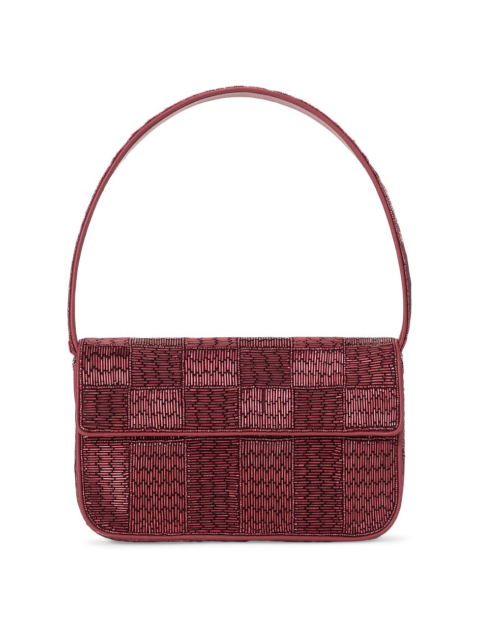 Women's Tommy Beaded Leather Top Handle Bag - Pinot | Saks Fifth Avenue