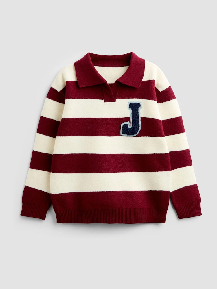 Jojo Maman B\u00e9b\u00e9 Red Stripe Jumper | Next US