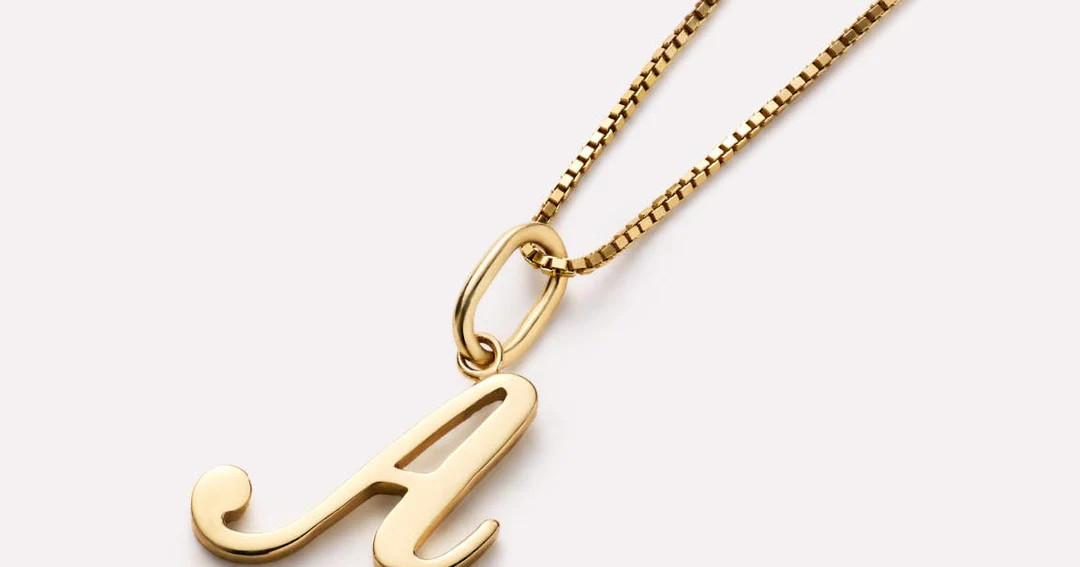 Script Letter Necklace | Ana Luisa