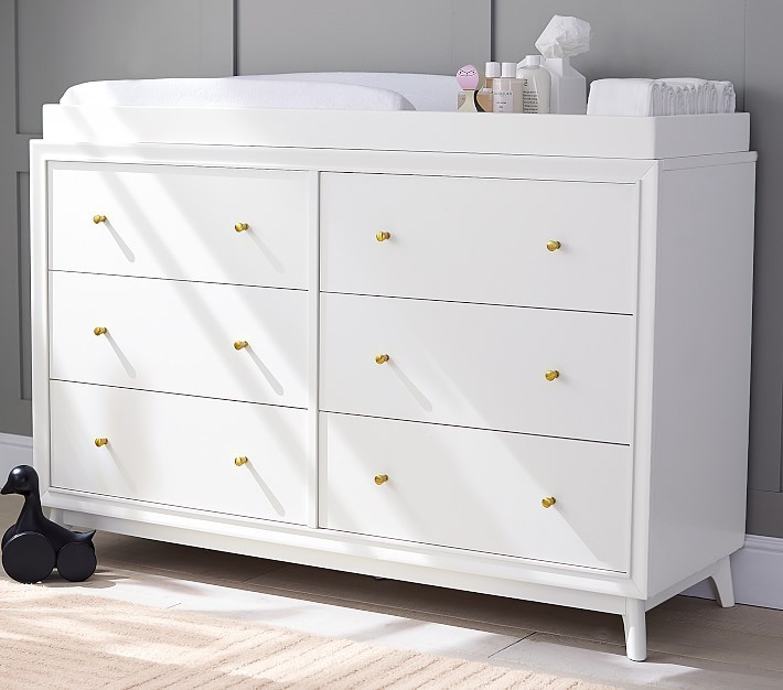 Sloan Extra Wide Dresser & Topper | Pottery Barn Kids