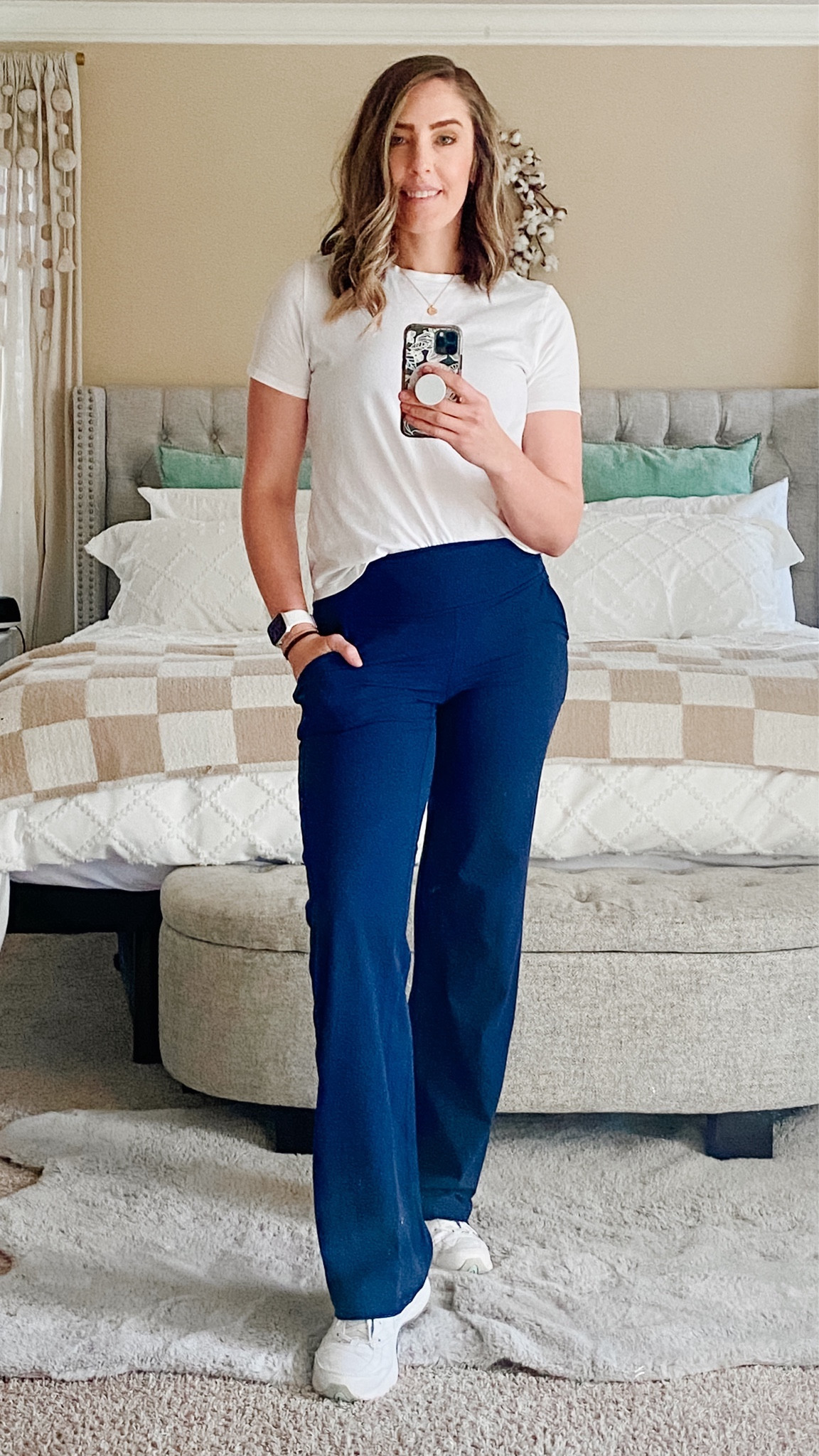 Channeling effortless elegance in this athleisure ensemble! 🌟 Embrace comfort and style with a crisp white Love Crewneck T-Shirt by Lululemon paired flawlessly with the timeless navy blue lululemon Align™ High-Rise Wide-Leg Pant designed specifically for tall queens. 

👑 Step out in comfort with Saucony Women's Integrity Wlk 3 Walking Shoes, and add a touch of personal flair with a delicate gold initial Necklace. Don't forget to stay on track with your fitness goals while staying fashion-forward — adorn your wrist with the sleek Apple Watch Series 9 in the dazzling Starlight shade. 

💫 Elevate your tall fashion game effortlessly! 

Tall women athleisure
Lululemon Love Crewneck T-Shirt
Lululemon Align™ High-Rise Wide-Leg Pant Tall
Navy blue athleisure pants for tall women
Saucony Women's Integrity Wlk 3 Walking Shoes
Gold initial necklace for tall women
Apple Watch Series 9 Starlight
Athleisure outfit for tall ladies
Stylish tall women's fashion
Comfortable tall women's clothing
Chic tall women's activewear
Athleisure accessories for tall women
Tall fashion trends
Casual tall women's style
Trendy tall women's workout attire

Amazon fashion | tall girl fashion | size 6 fashion | size 6 | size 8 fashion | size 8 | Tall girl outfit | tall girl fashion | midsize fashion size 8 | midsize | tall fashion | tall women | winter outfit ideas | casual cute outfits | fashion over 35

#TallFashion #AthleisureChic #StylishComfort #FashionForQueens

#LTKsalealert #LTKmidsize #LTKGiftGuide