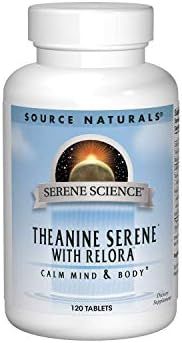 Source Naturals Serene Science Theanine Serene with Relora - Calm Mind & Body - 120 Tablets | Amazon (US)